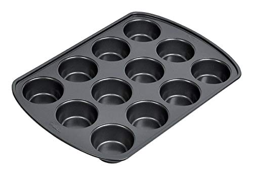 Wilton Gold Non-Stick Muffin Pan, Made Without PFAS, 12-Cup - size: Standart: 10.5 x 15 x 2 in. 12-cup pan