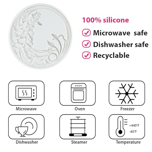 Baroque Curlicues Scroll Lace Picture Frame Silicone Fondant Mold - color: Style I
