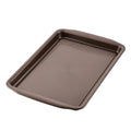 Circulon Nonstick Bakeware, Nonstick Cookie Sheet/Baking Sheet, Chocolate Brown, 10" x 15" (Pack of 6) - color: Chocolate, size: 10" x 15" (Pack of 6)