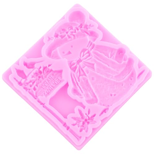 Mujiang Christmas Silicone Molds Xmas Tree Snowman Fondant Mold Set of 4 - color: Style A