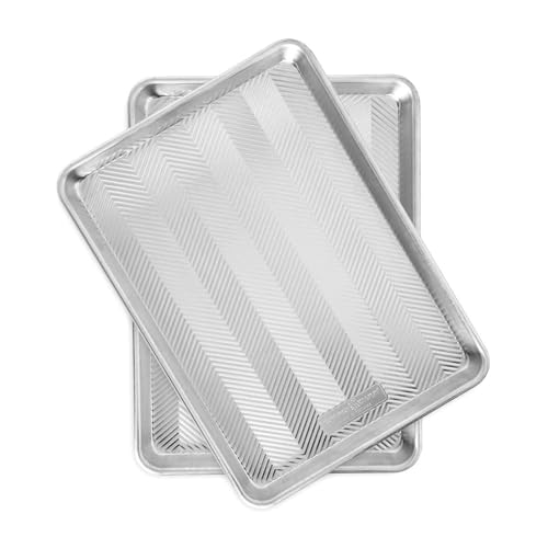 Nordic Ware Prism Baking Half Sheet 2-Pack, Natural - size: 2 Pack, style: Half Sheet