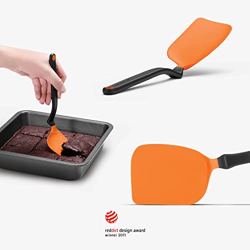 Dreamfarm Mini Chopula Spatula with Strong Chopping Edge - Orange - color: Orange
