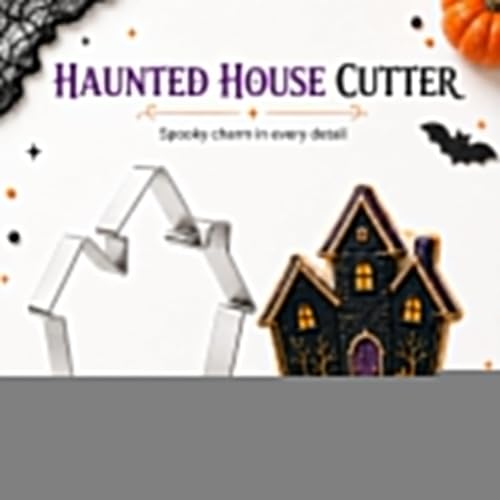 Halloween Cookie Cutters Set 16 Pieces Halloween Biscuit Cutters Shapes - style: style4