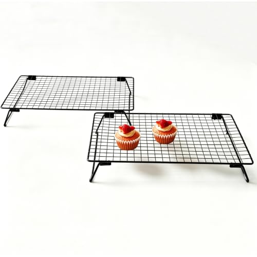 Cooling Racks for Cooking and Baking,13.4x9.4 Inch 2-Pack