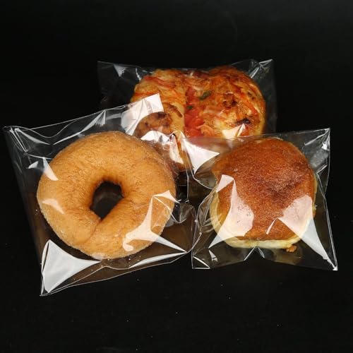 Cookie Bags Self Sealing Cellophane Bags with Seal, 5x6 Inch Clear Individual Treat Bags for Cookie Packaging Gift Giving 200 Pcs Plastic Self Adhesive Wrappers Resealable Favors Candy Bag - size: 5x6 Inch (Pack of 200)