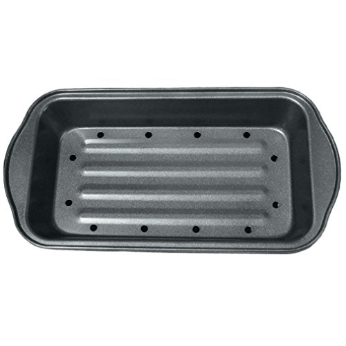 2 Sets Meatloaf Pan-2 Piece Set-Drains Fat-Non Stick-Bread-More Flavor - size: 2 Sets
