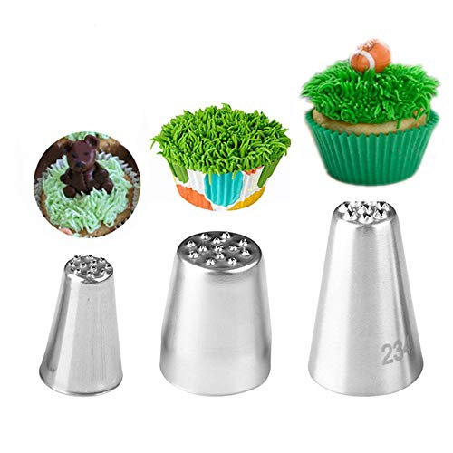 Symphony Wire Tips, Stainless Steel Icing Piping Nozzles For Pastry Fondant Tools (MIXED) - color: Mixed