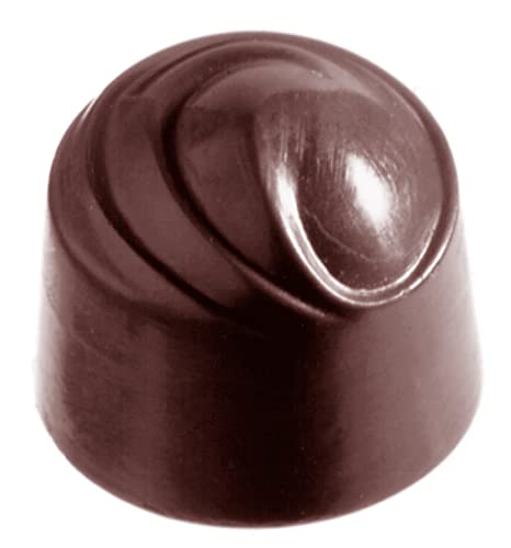 Chocolate World 2169 Clear Polycarbonate Chocolate Mold with 40 Cherry Cavities 28mm Diameter x 24mm High