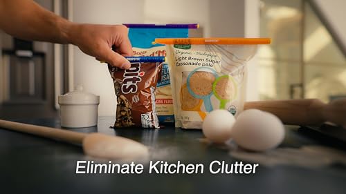 GripStic 12 Pack Assorted Food Bag Sealers Reusable Chip Clips Bag Clips - size: Assorted Sizes (Pack of 12)