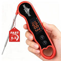 0.3s Fast Read Meat Thermometer – USB-C Rechargeable,Red - color: Red