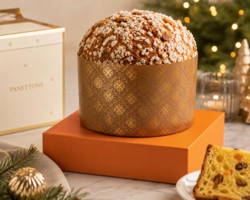 Pastry Chef's Boutique Thin Panettone Paper Pan Mold - XSmall - 4-3/8" x 3-3/8" - 250 gr - Pack of 12 - Made in Italy - size: Thin Paper - XSmall 250gr