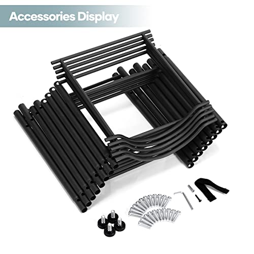 MOOACE 5 Gallon Water Jug Holder, 5 Tier Water Cooler Jug Rack, Black - color: Black, size: 5-Tier