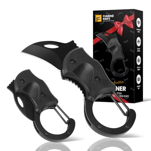 FUNBRO Edc Box Cutter - color: 1 Pack Black Gift