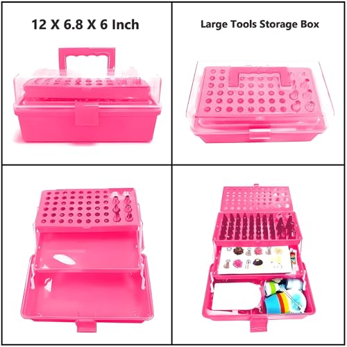 Cake Decorating Kit, 387 Pcs Baking Supplies (Pink)