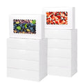 36 pcs Cookie Boxes,9x6x2.5 Inch Large Bakery Boxes with Window for Pies Chocolate Strawberries Muffins Donuts Pastry Dessert Christmas (White, 9 * 6 * 2.5inch/36pcs) - color: White, size: 9*6*2.5inch/36pcs