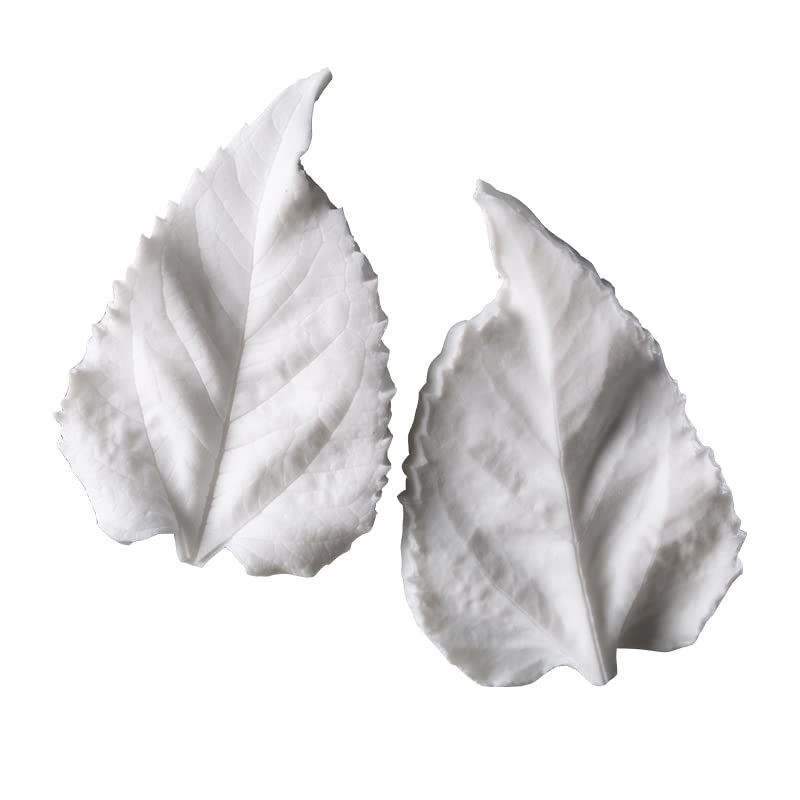 KALAIEN 8Pcs Sugar Paste Leaf Veiners Fontant Silicone Mold - color: 8Pcs Leaf Veiners