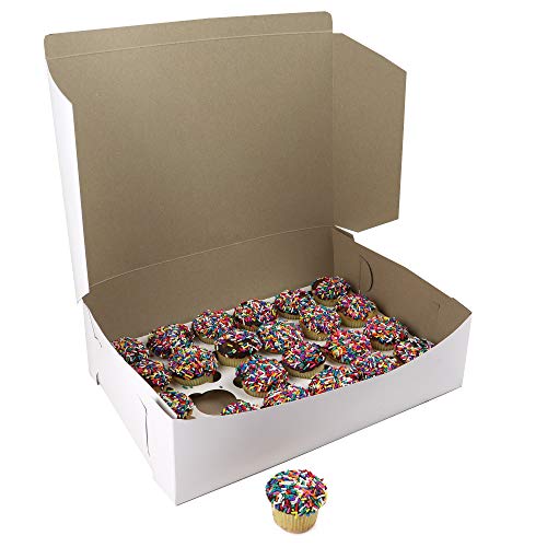 Mini Cupcake Insert for 14x10 Cake Box, 100 Pack