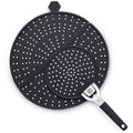 HexClad Folding Grease Splatter Screen for Frying, Up to 12" Pans