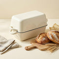 QuliMetal 5 Qt Enameled Cast Iron Bread Pan with Lid for Sourdoug - style: 5QT