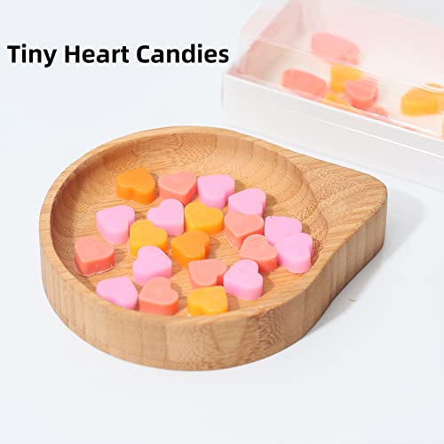 Mini Heart Silicone Mold, 150 Cavities - color: Love Shape