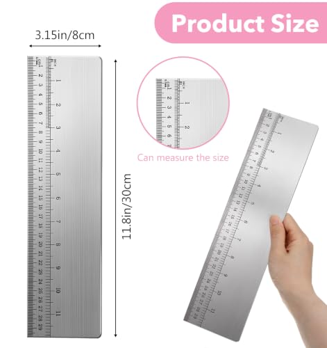 12 Inch Cake Scraper Smoother, Bench Scraper for Cakes Frosting, Decorating