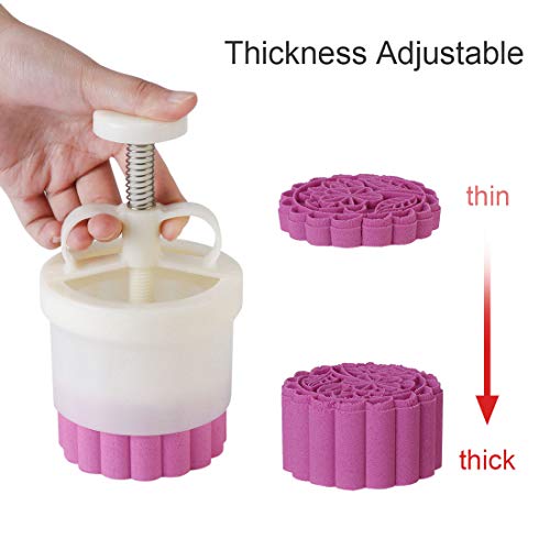 Cookie Stamp Mooncake Mold Set, Cookie Press Maker 180g Shaper