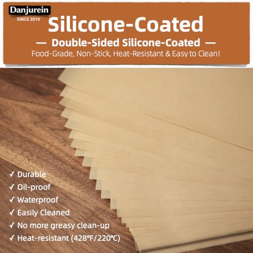 2400 Sheets 9x9" Unbleached Bulk Value Pack Square Parchment Paper - color: Brown, size: 9×9 - 2400 Sheets
