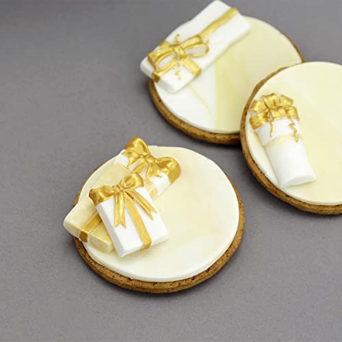 Katy Sue 'Presents' Silicone Mold for Cake Decorating & Crafts - size: Presents 55 to 33 mms tall