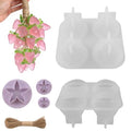 DIY Silicone Strawberry Shaped Grape Soap Molds - color: White