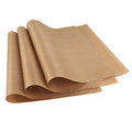 PTFE Teflon Sheet, Non-Stick Oven Liners, Barbecue Grill Mat Baking Sheet Reusable Washable - Use Up to 500℉ Craft Mat for Baking Cooking BBQ Grilling Roasting 16x24"/40x60cm 3 Pack