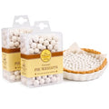 Mrs. Anderson's Baking Ceramic Pie Crust Weights, 270 Count, Natural Stoneware, For Blind Baking Pie Crusts And Tart Shells With Even Baking Results - size: Set of 2, Ceramic