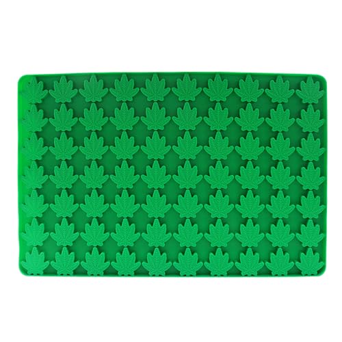 70 Cavity Leaf Silicone Molds - color: Leaf Silicone Molds