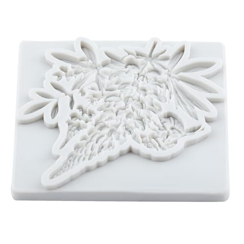 Flower And Bee Silicone Mold Bee Floral Fondant Molds - color: Style Q