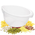 Japanese Rice Strainer Quinoa Washing Bowl Small Grains Washer Cleaner - color: Clear