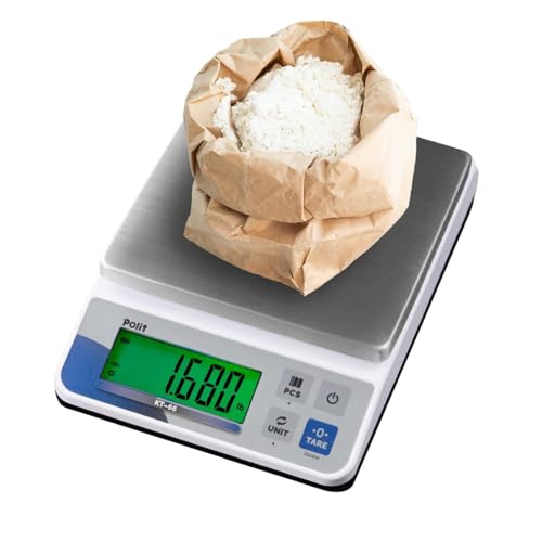 Polit Digital Kitchen Scale 18lb/8kg, 0.5g Food Scale for Baking - size: 18lb/8Kg