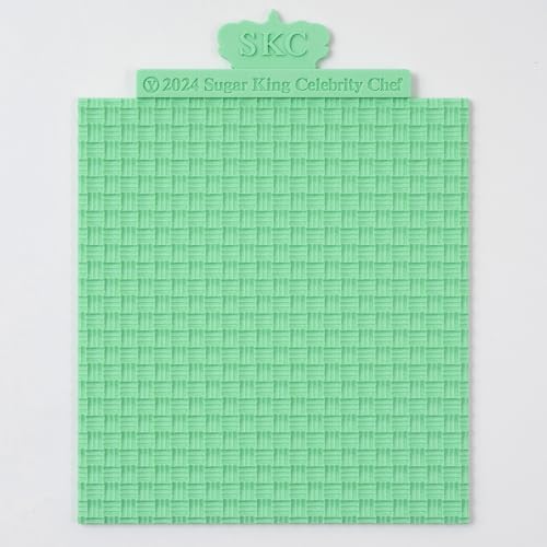 KALAIEN 1Pcs Sweater Texture Fondant Impression Mats(Style 3) - color: Style 3