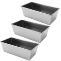 3 Pcs Nonstick Loaf Pans, 7.1 x 3.4 Inch Small Rectangle Baking Pans