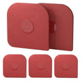 Pan Scraper, 5 Pcs Pot & Dish Scraper Plastic, Sturdy Scraper Kitchen Tool - color: Red, size: 5 Pcs