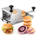 Newhai Commercial Bagel Slicer, Stainless Steel, for Even Bagels & Buns