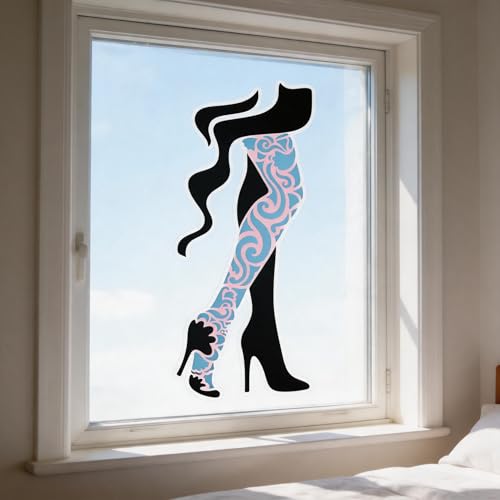 TIAMECH A4 Reusable High Heel Shoes Stencil for Painting - style: High Heel Shoes