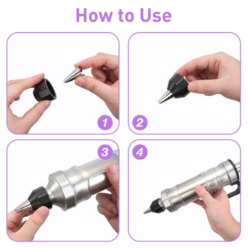 Frosting Piping Tips Kit, 34Pcs Stainless Steels Cake Decorating Tools