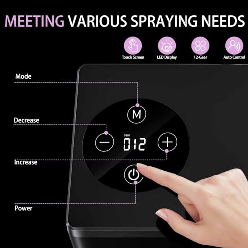 RDSWA Airbrush Kit with Quiet Air Compressor,Portable 51psi Pressure,One-Button Easy Operation,Dual-Action,0.3mm Nozzle,Ideal for Models,Nail Art,Barber,Makeup,Cake Decoration,Beginners-Professionals