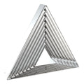 Triangle Cookie Cutter Set 8-Piece 1.5" to 5" by QAAQS - color: Triangle