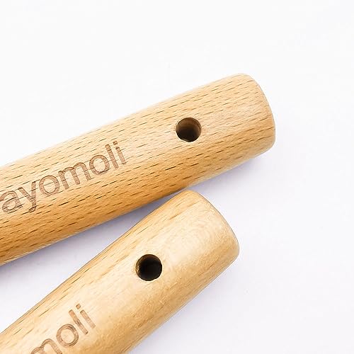 Silicone Kitchen Spatula Set, Wooden Handle Spatula Set for Baking, Cooking, and Mixing (leaf) - color: Leaf