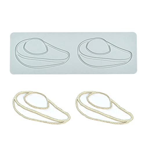 TUKE 3D Hollow Lace Fondant Molds Fruits Leaf Shape Lace Mat Party Cake Decoration Tool Cupcake Mat Silicone Molds for Polymer Clay Chocolate Baking Gummy Mould (Avocado_9.2x2.88x0.08inch_B) - size: Avocado_9.2x2.88x0.08inch_B