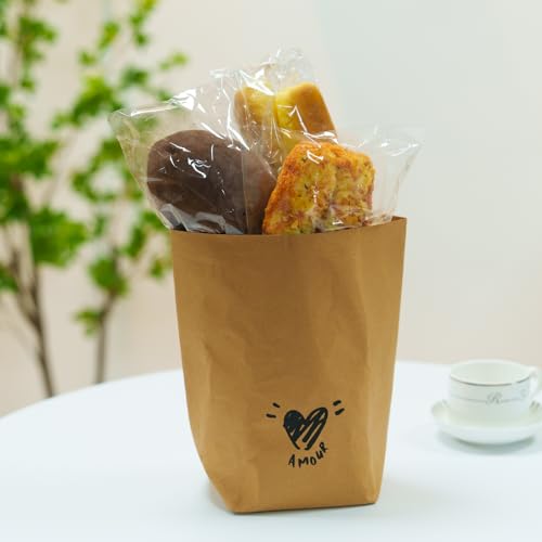 Brandon-super 200 Pack Sealing Cellophane Bags - Clear Cookie Bags Resealable, Self Adhesive for Packaging Gifts, Cookies - Candy Bags, Jewelry Bags, Sample Bags - 8X12 Inch - style: 8x12 Inch