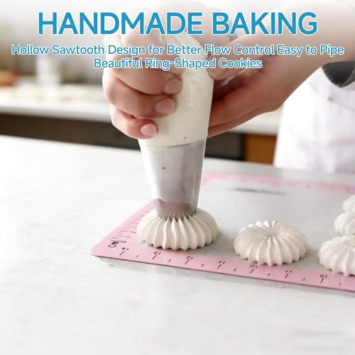 3 Pcs Large Piping Tips Set - color: 795S/796S