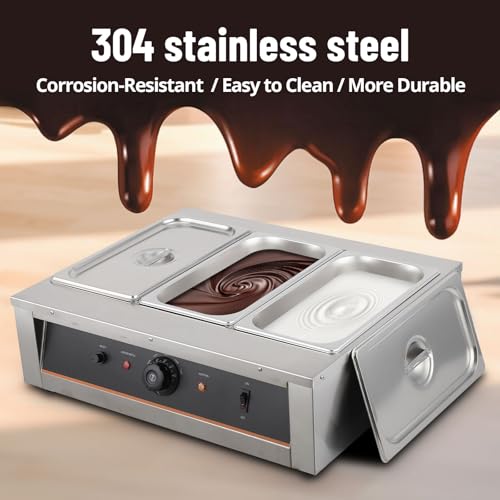 Chocolate Tempering Machine - size: 4.12 QT(3.3L)*3