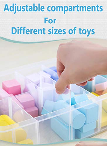 Sooyee 5 Layers Stackable Storage Container Clear - color: Clear, size: 5 Tier