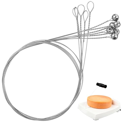 Cheese Cutting Wires Compatible with Boska Cheese Commander Pro/Pro+,6 Pc